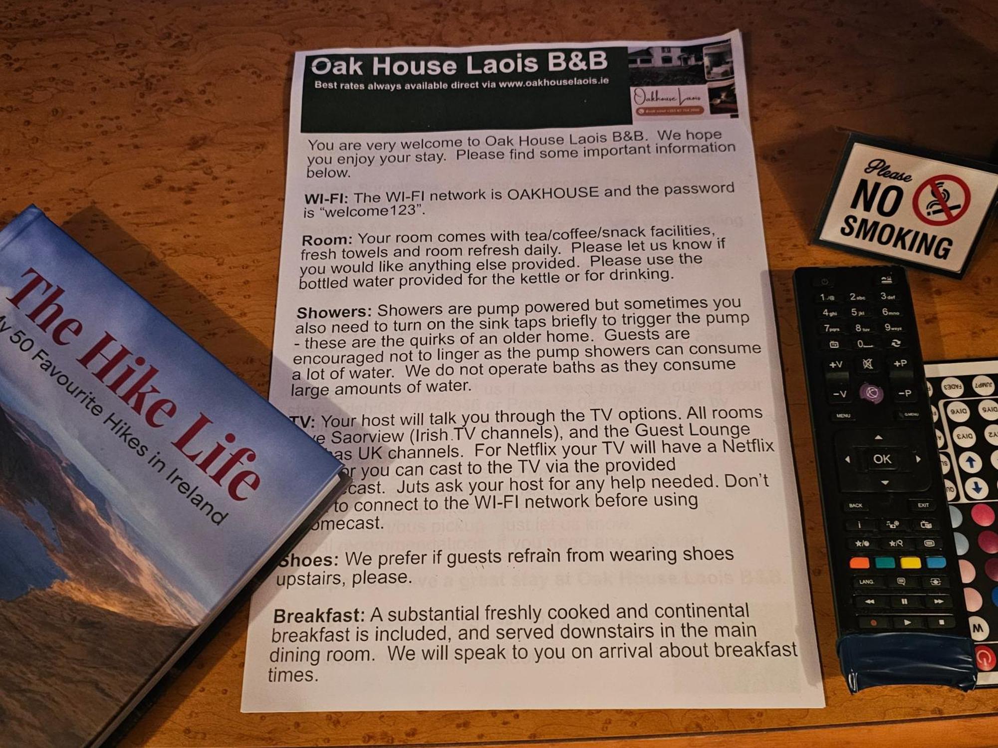 Oak House Laois B&B Портарлінгтон Номер фото